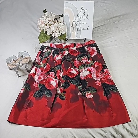 Talbots Pleated Luxury Skirt Quiet Luxury Office Career Y2K - Picture 1 of 15